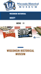 Mobile Screenshot of historicalmuseum.wisconsinhistory.org